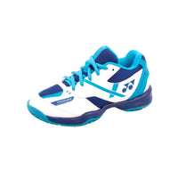 YONEX Power Cushion 39 Weiß/Blau - Kinder - Bash Badminton-Shop