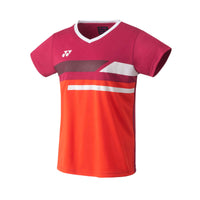 YONEX T-Shirt Rot/Rosé YW0029EX - Damen - Bash Badminton-Shop