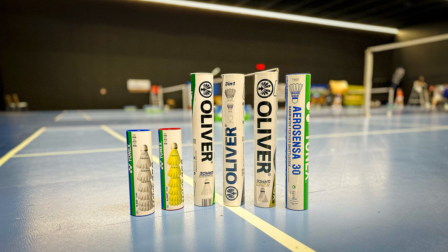 Unterschied zwischen Badmintonbällen: Feder, Plastik, Hybrid & Carbonsonic