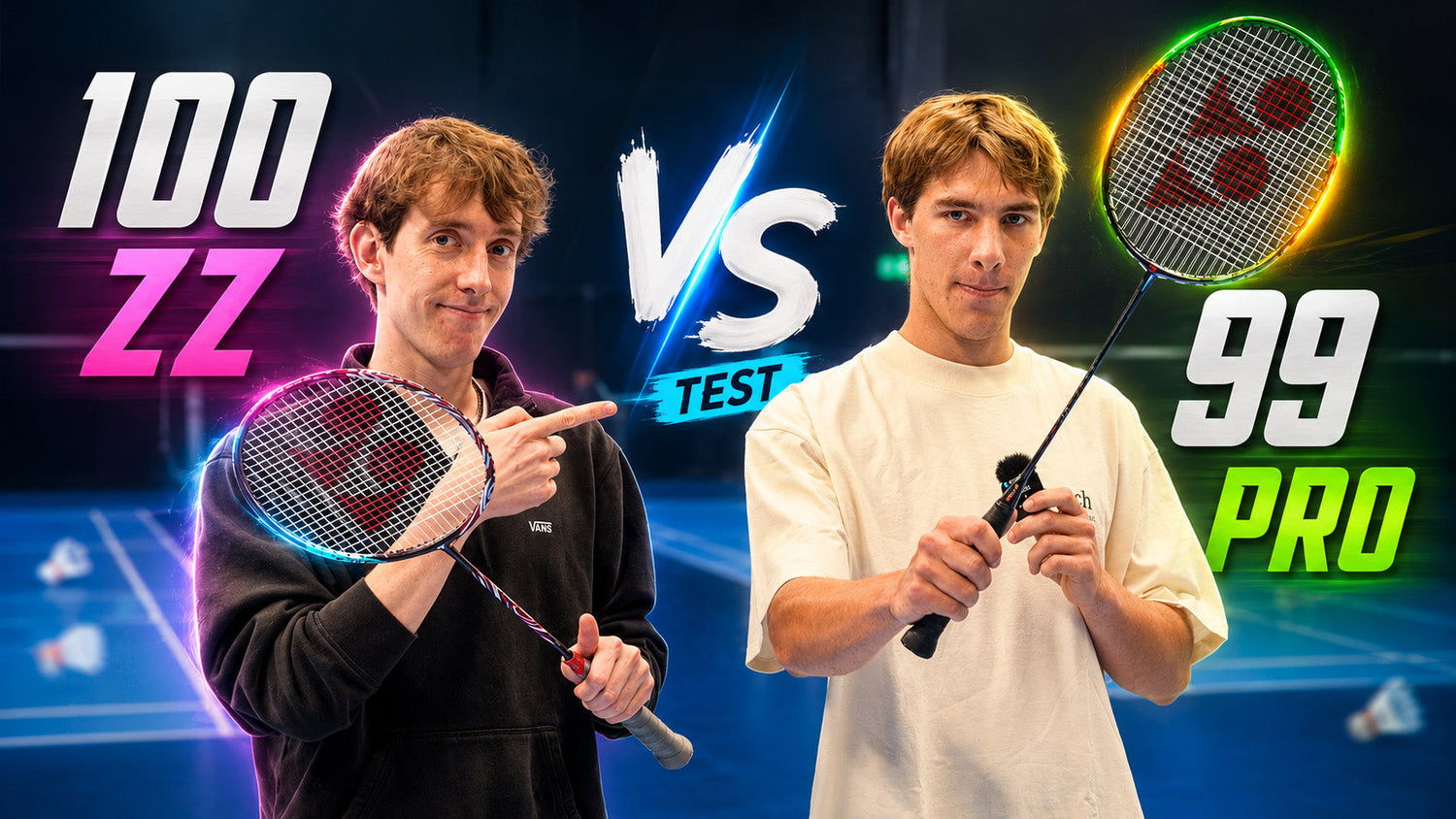 Vergleich zweier Top Modelle: Yonex Astrox 99 Pro vs. Astrox 100 ZZ