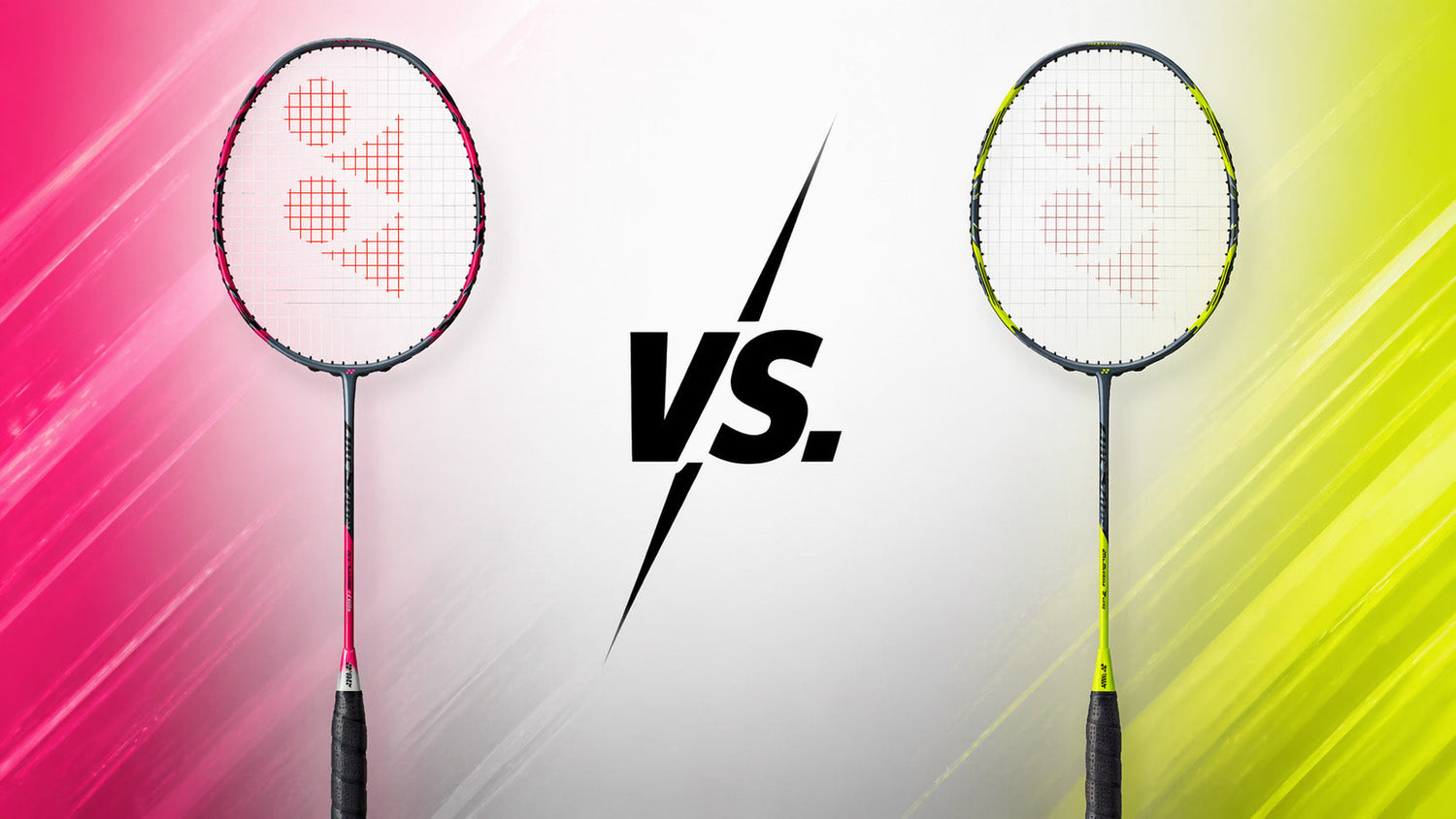 Badmintonschläger Test: Yonex Arcsaber 7 im Duell mit Yonex Arcsaber 11