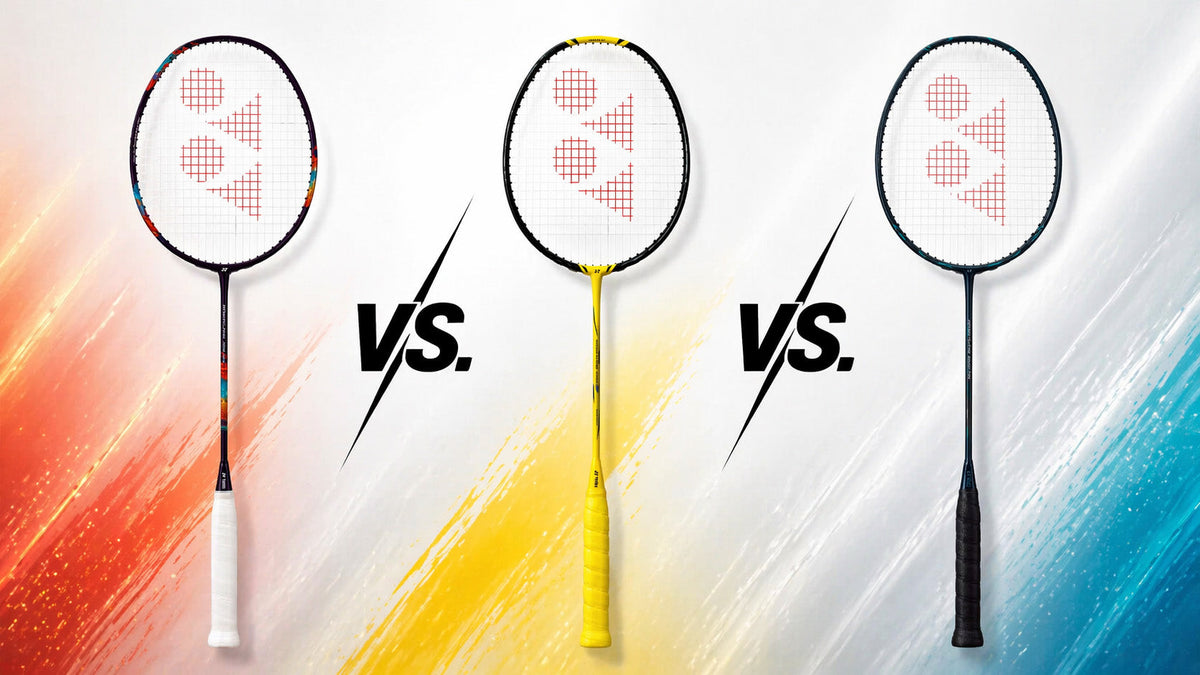 Badminton Racket Test: Yonex Nanoflare 1000, 800 & 700 Compared – Bash ...