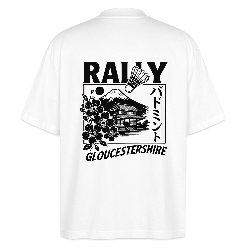 Badminton Oversize Bio T-Shirt RALLY