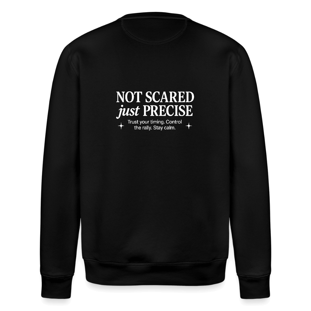 Badminton organic sweatshirt PRECISION | Black