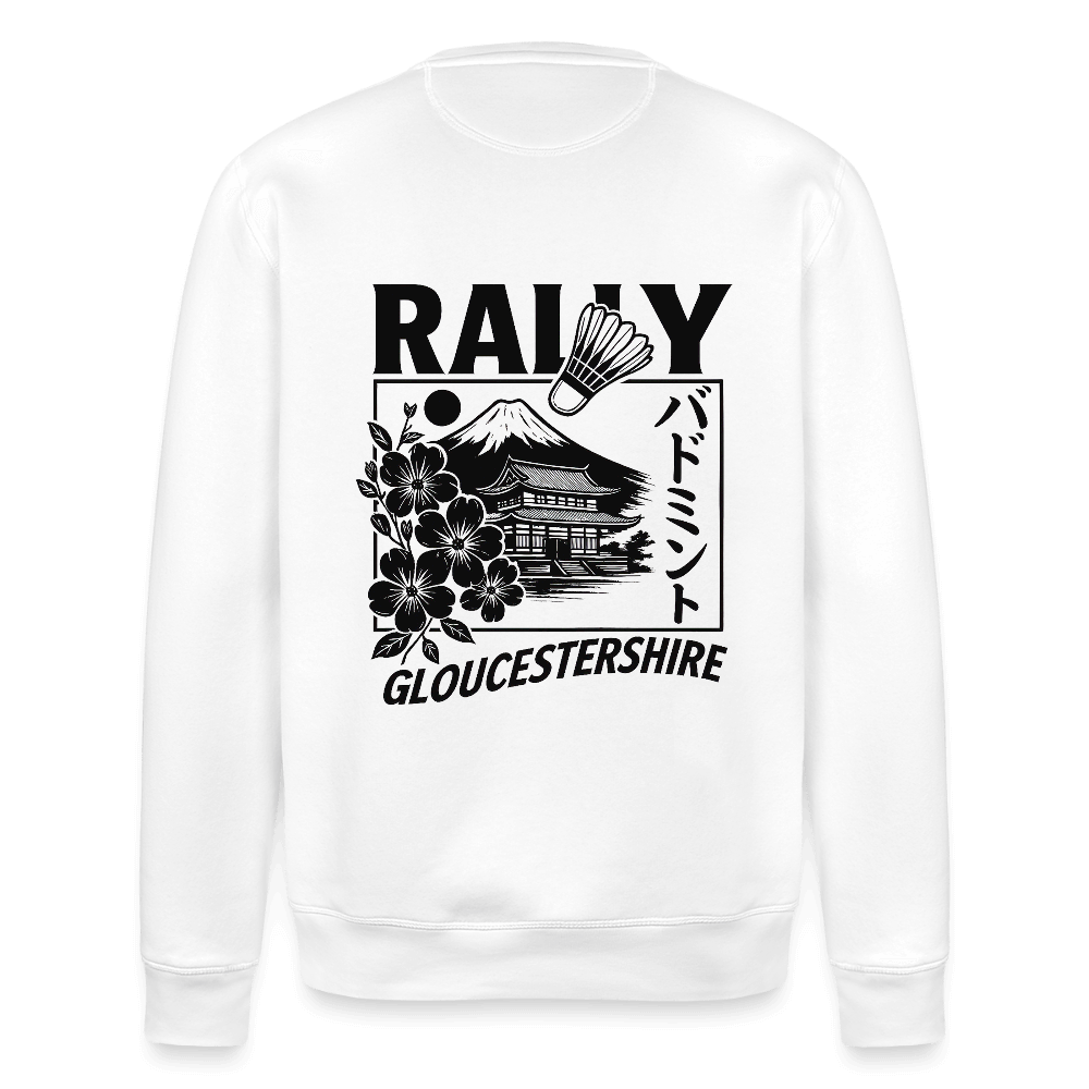 Badminton organic sweatshirt RALLY