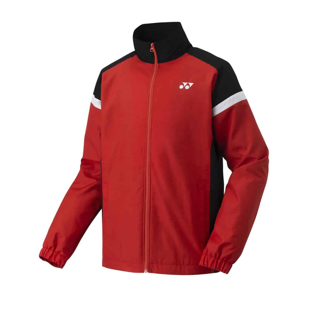YONEX Aufwärmjacke Rot YJ0005EX - Kinder - Bash Badminton-Shop