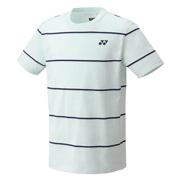 YONEX T-shirt en coton Bleu cristal 16678EX - Unisex
