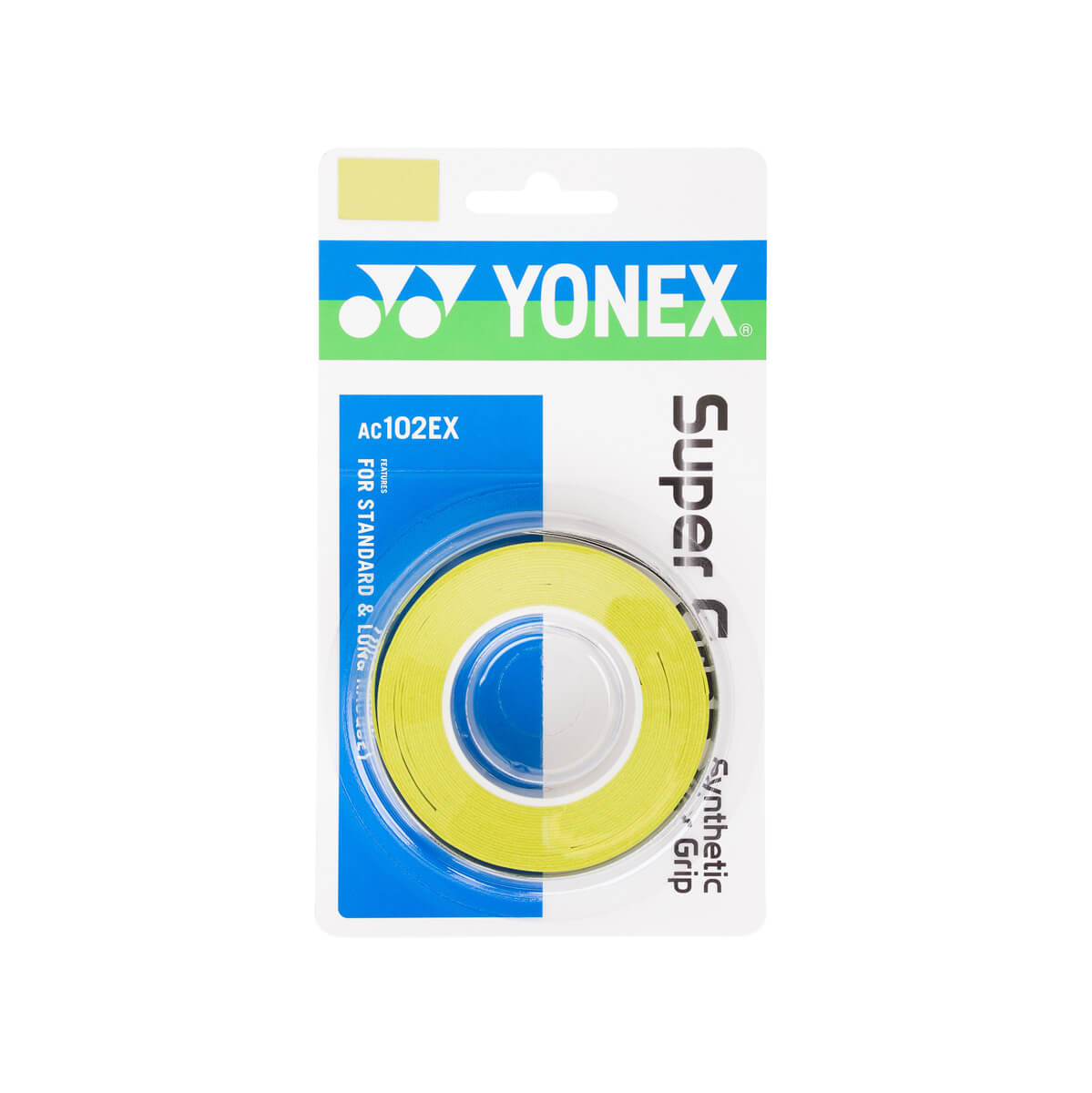 YONEX Super Grap 3er-Pack Hellgrün - Bash Badminton-Shop