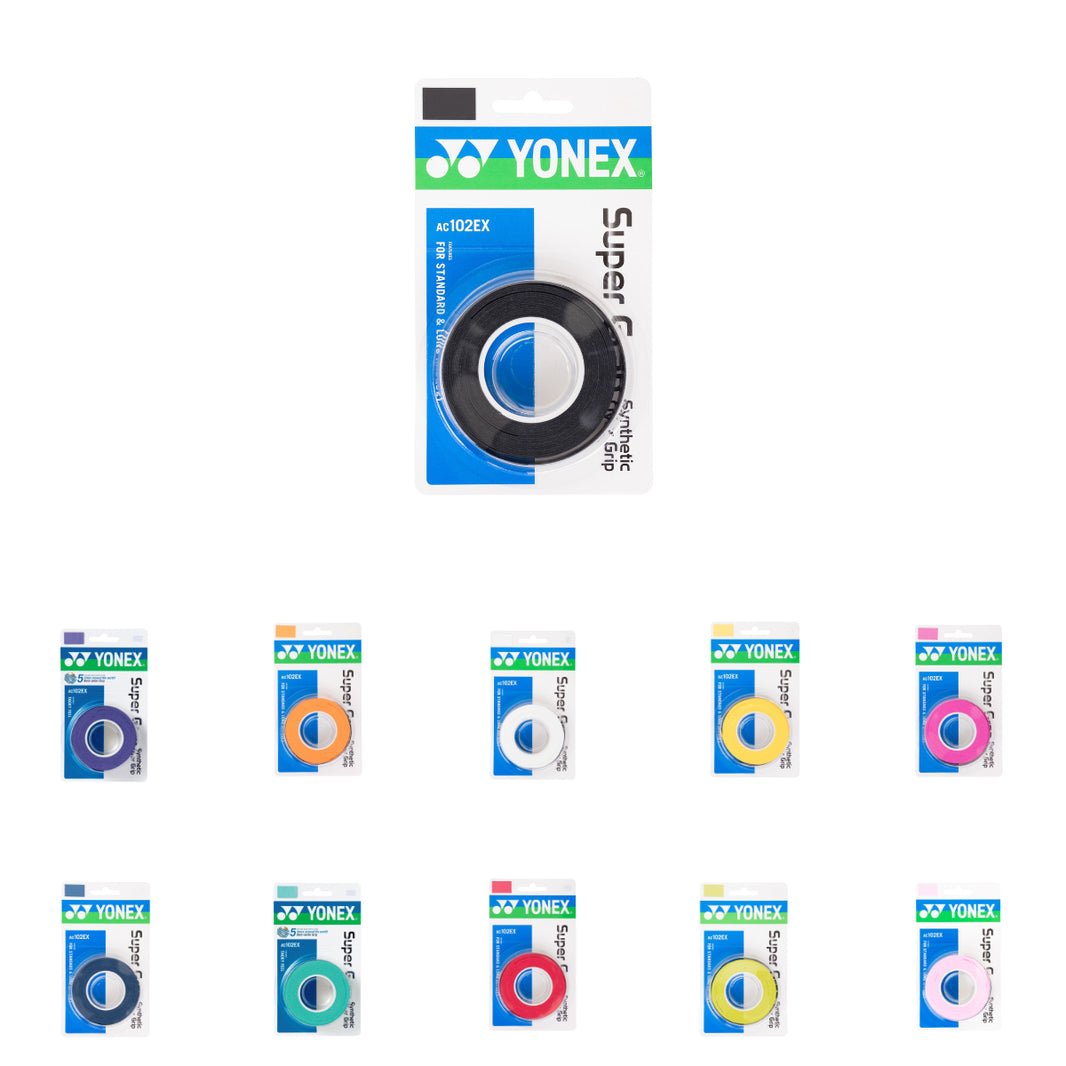 Yonex Super Grap Pack de 3 Grip Badminton