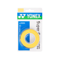 YONEX Super Grap 3er-Pack Gelb - Bash Badminton-Shop
