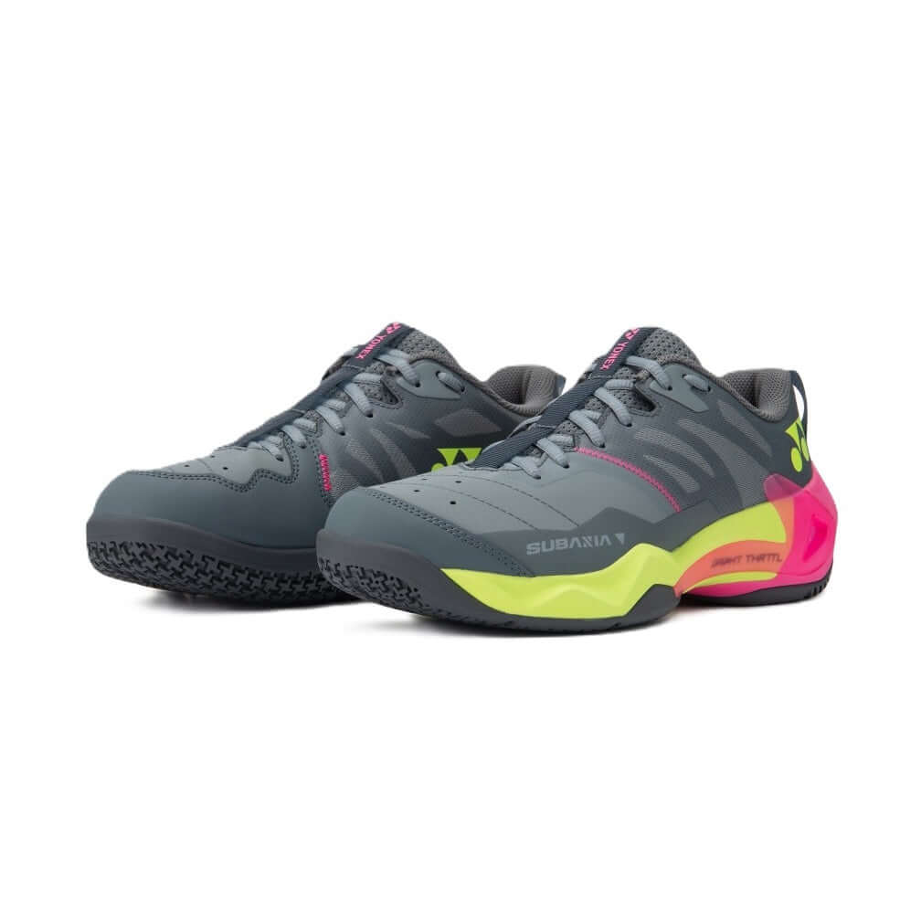 Yonex Subaxia GT Breit Grau Badmintonschuhe - Unisex – Detailansicht