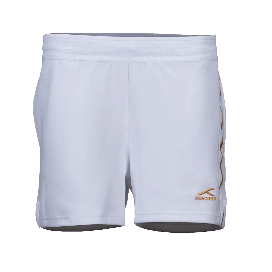 Hundred Badminton Damen Shorts weiß