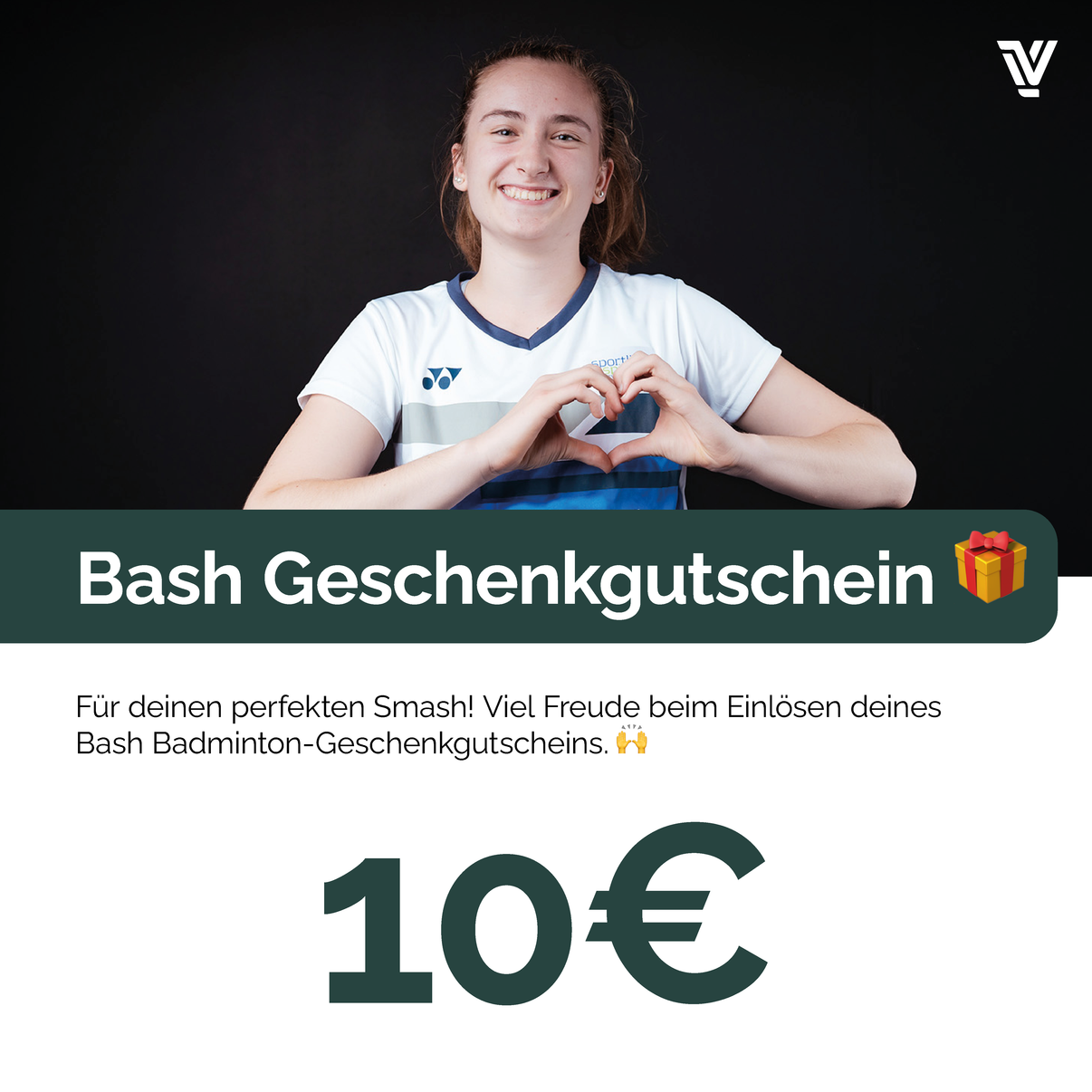 Bash Geschenkgutschein 10€ - Bash Badminton-Shop