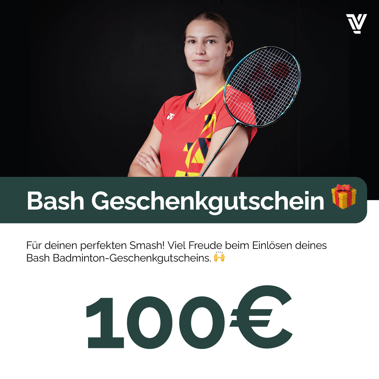 Bash Geschenkgutschein 100€ - Bash Badminton-Shop