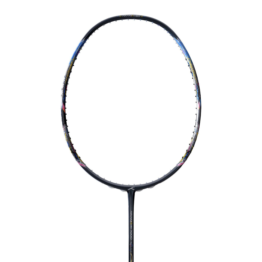 Hundred Nano Neo 7000 (4U) - Anthrazit/Nero Racchetta da Badminton