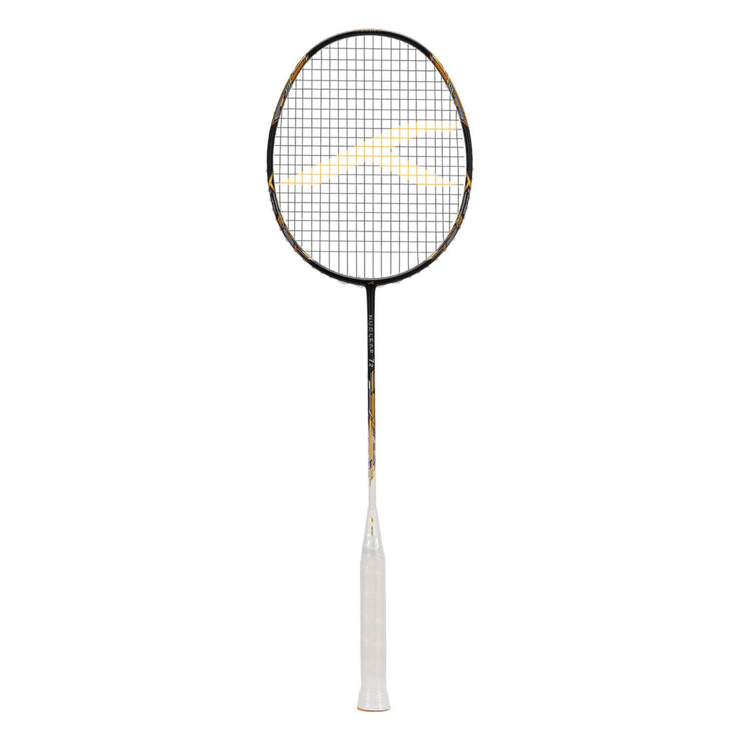 Hundred Nuclear 72 Badmintonschläger - Schwarz/Weiß/Gold