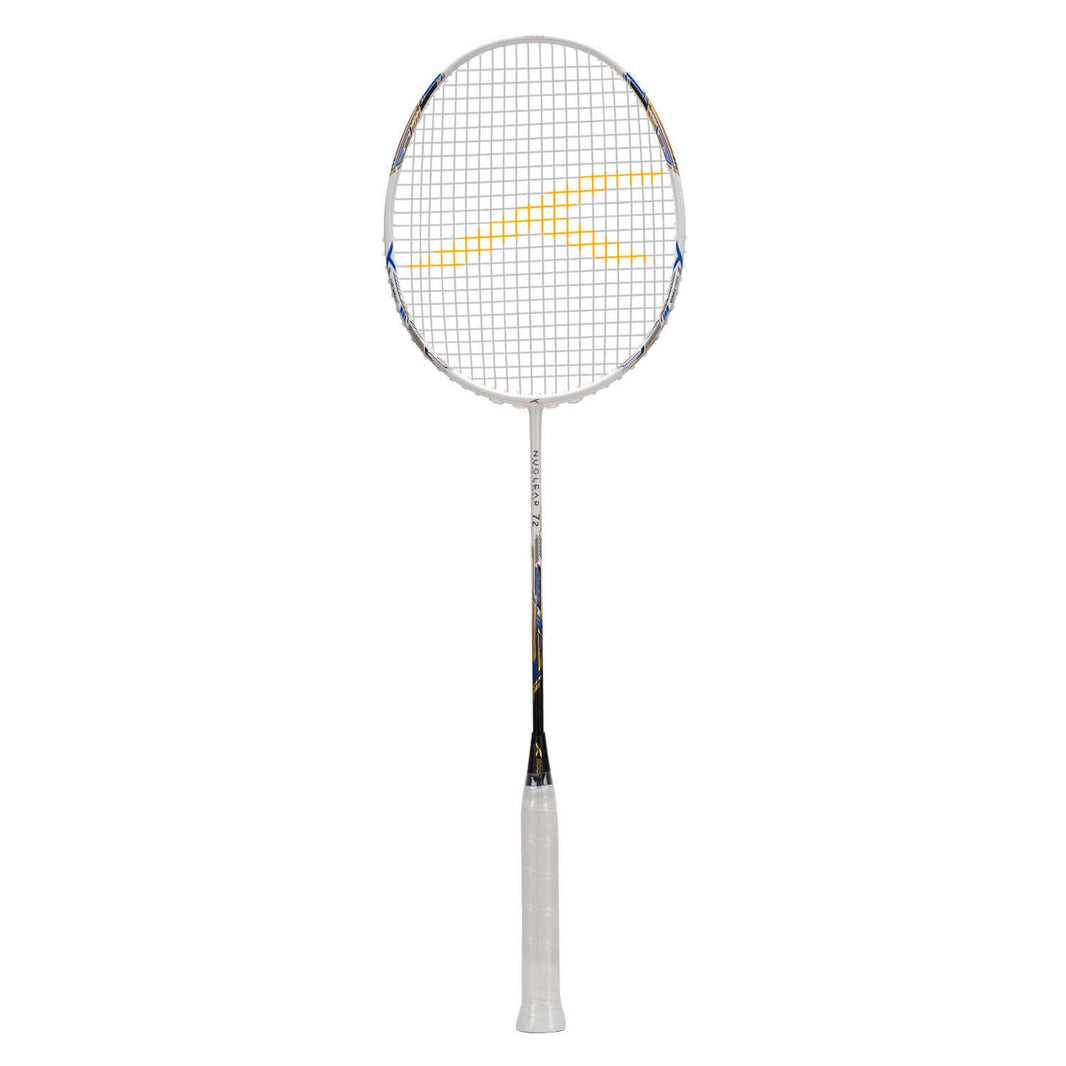 Hundred Nuclear 72 Badmintonschläger - Weiß/Schwarz/Blau