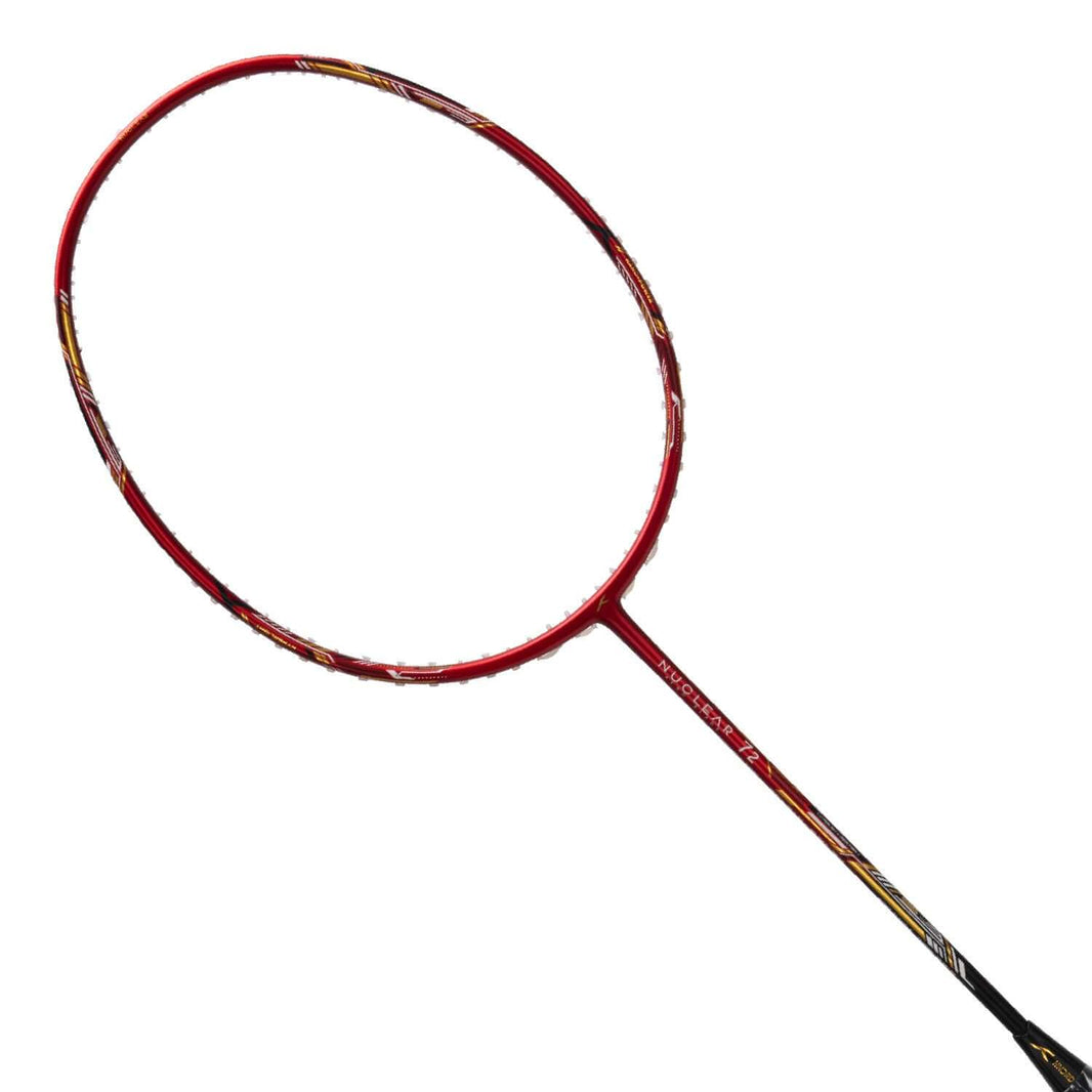 Hundred Nuclear 72 Badmintonschläger - Dunkelrot/Schwarz/Gold