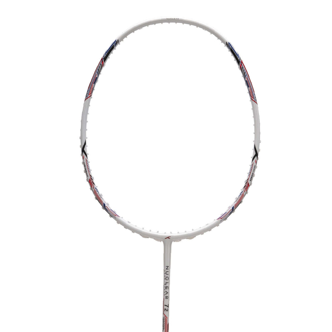 Hundred Nuclear 72 raquette de badminton - Blanc/Rouge/Noir
