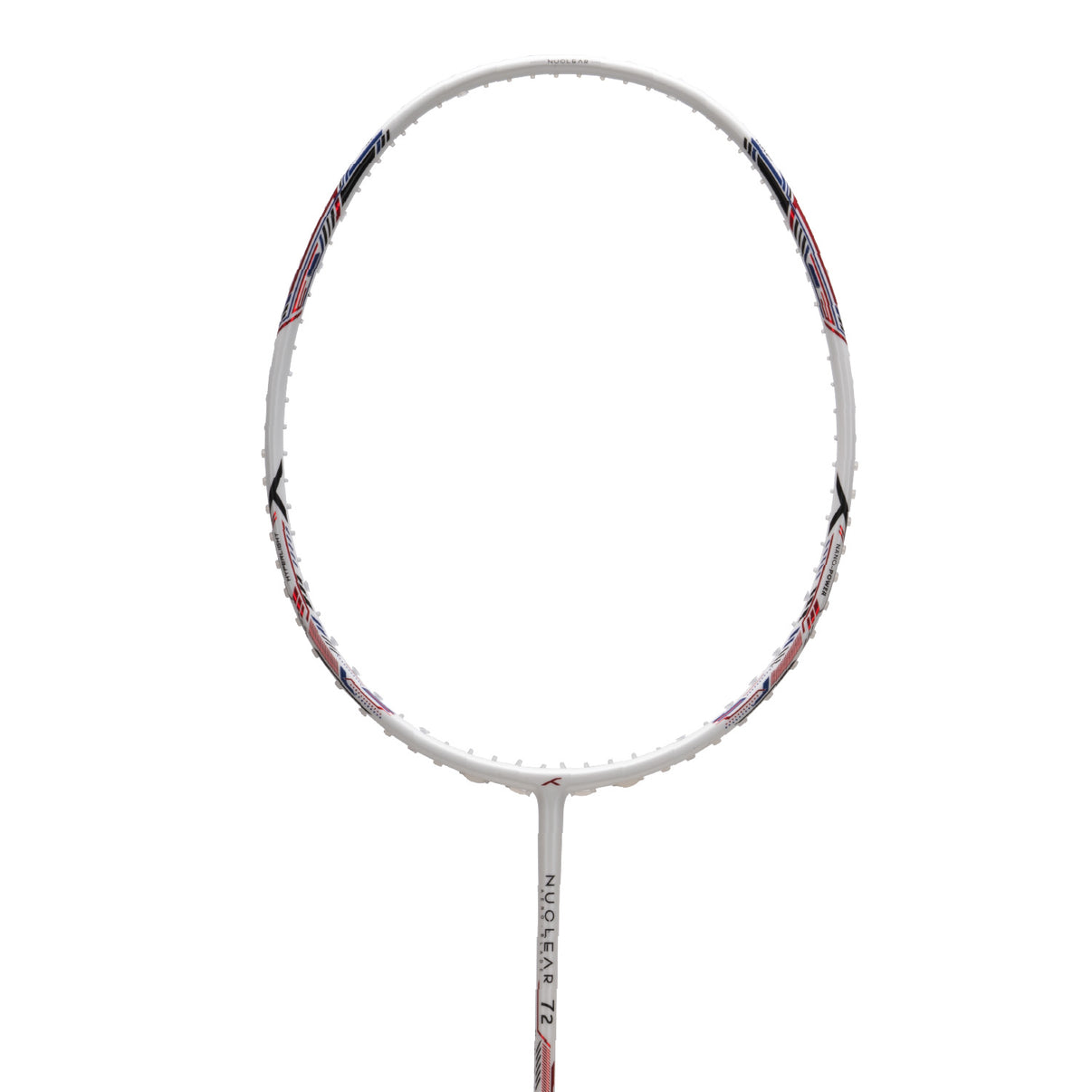 Hundred Nuclear 72 Badmintonschläger - Weiß/Rot/Schwarz