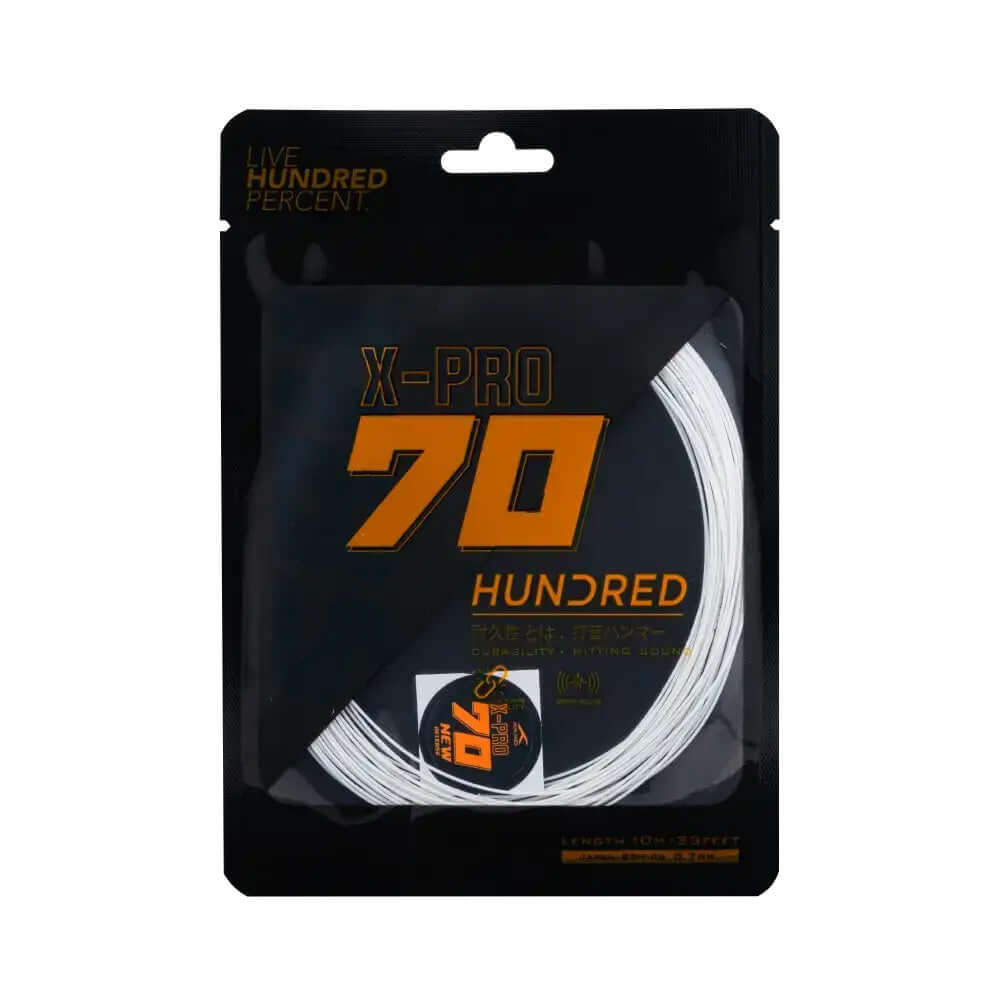 Hundred 70 X-Pro 10m - 0,70mm badmintonsnaar