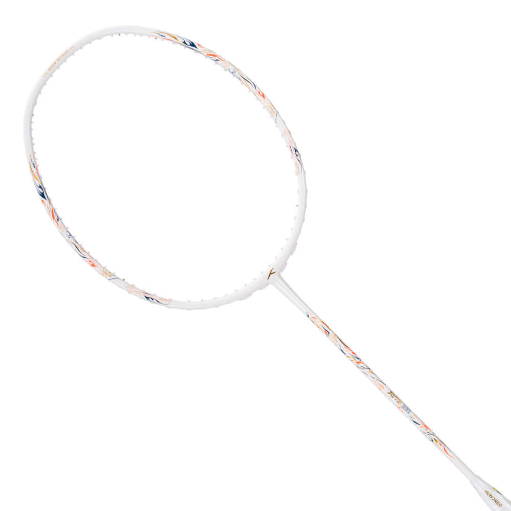 Hundred Battle 900 (4U) Badmintonschläger - Weiß