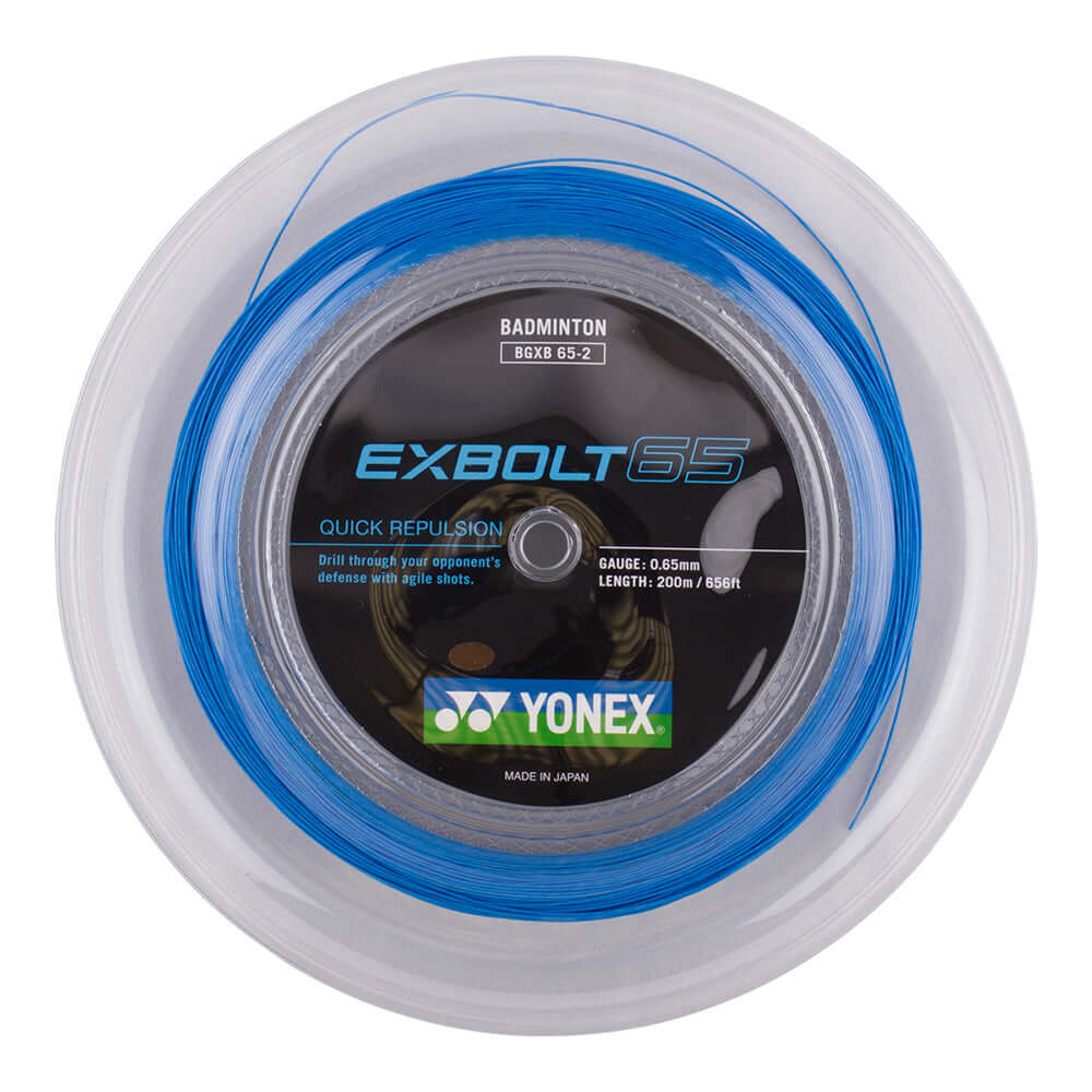 Yonex Exbolt 65 200m - 0,65 mm cordage de badminton