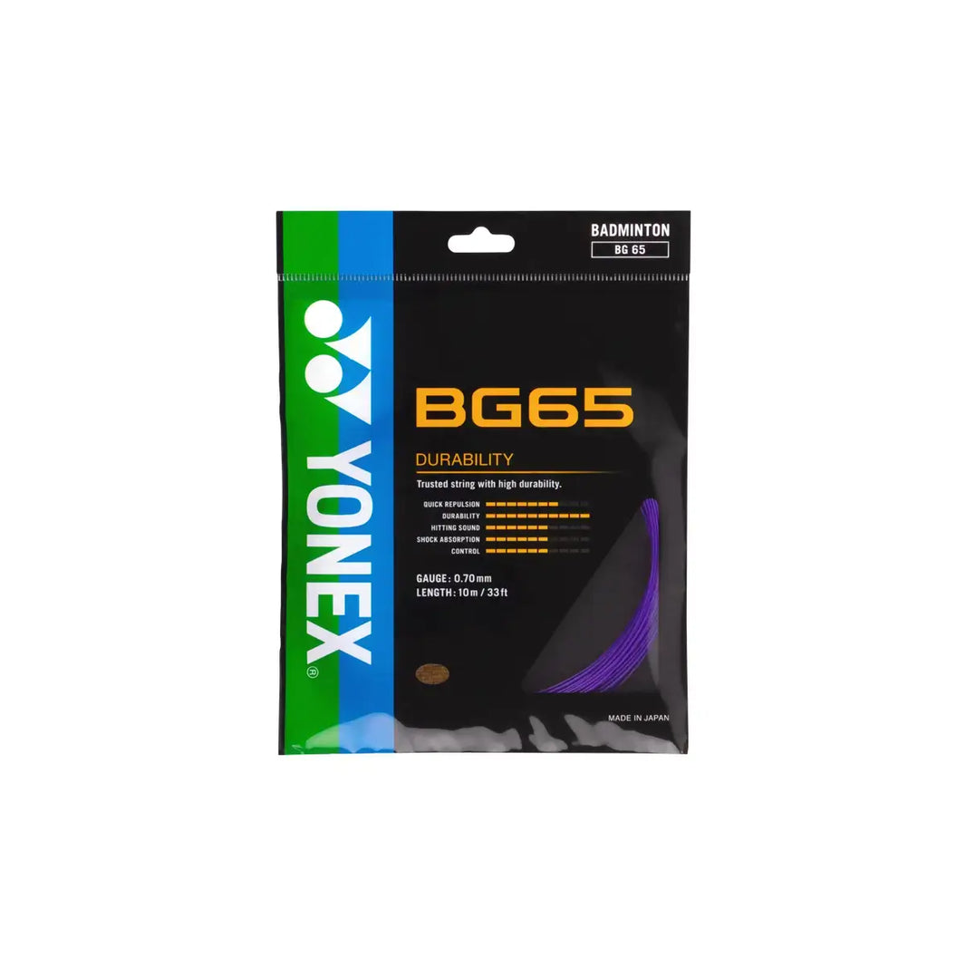 Yonex BG65 10 m - 0,70 mm cordage de badminton