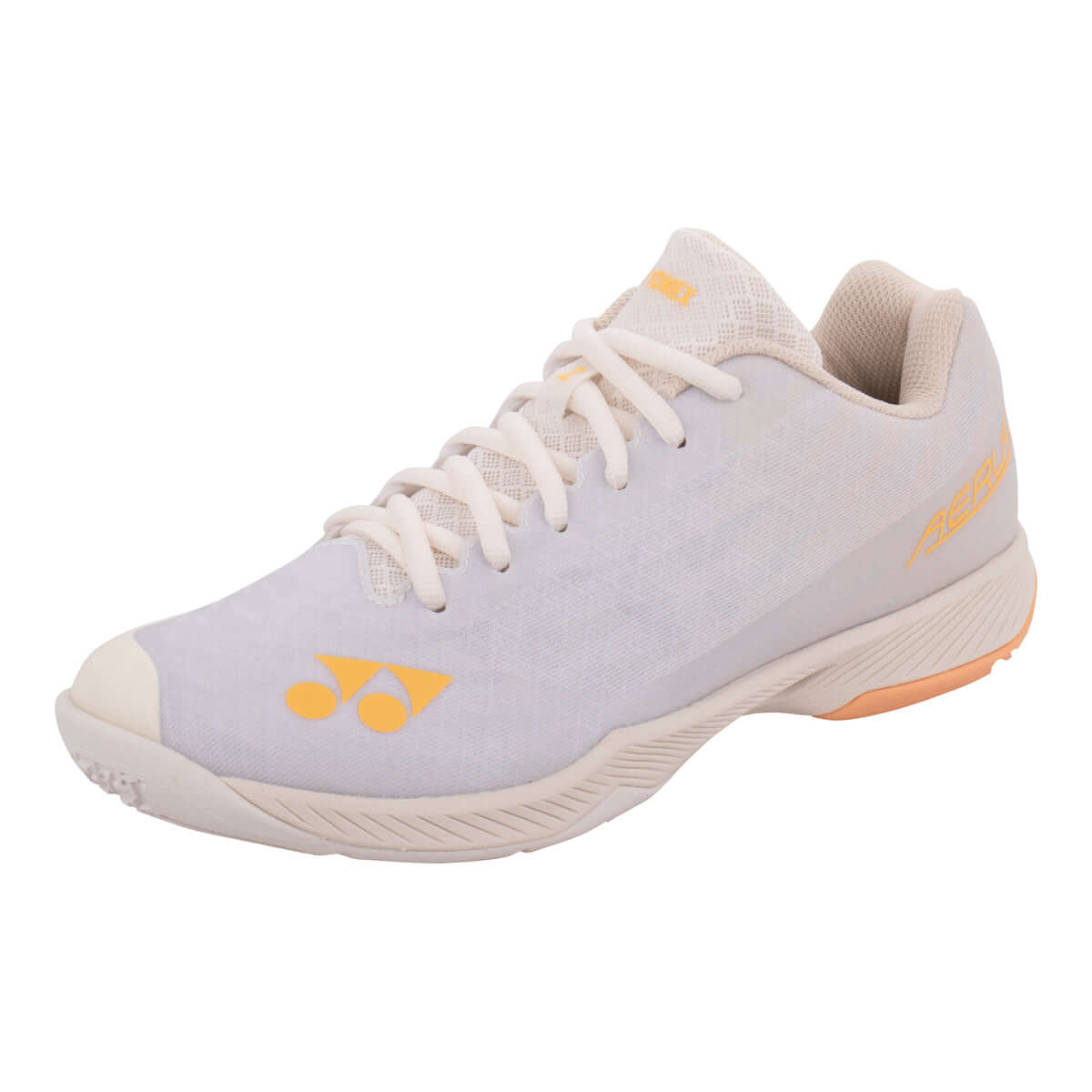 Yonex Aerus Z2 white/orange badminton shoes for women 2026 – Bash