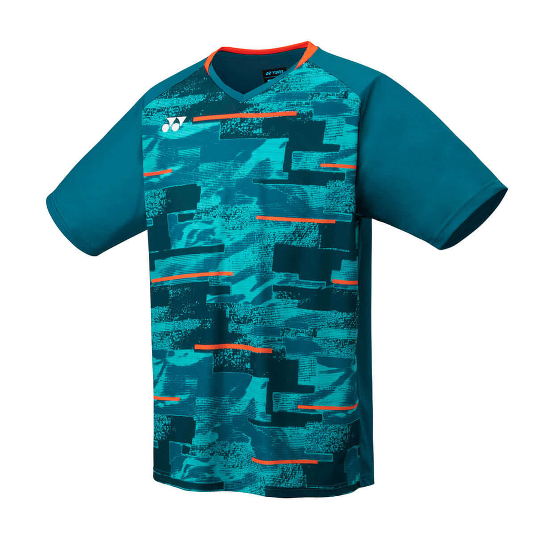 Yonex Badminton T-Shirt Kinder Blue Green