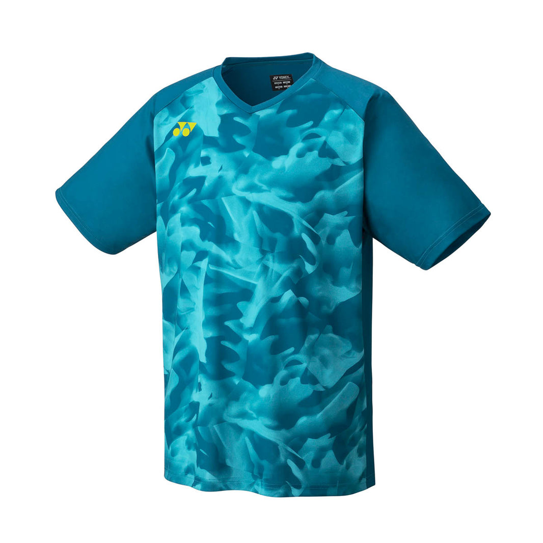 Yonex Badminton T-Shirt Blue/Green Herren