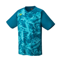 Yonex Badminton T-Shirt Blue/Green Herren