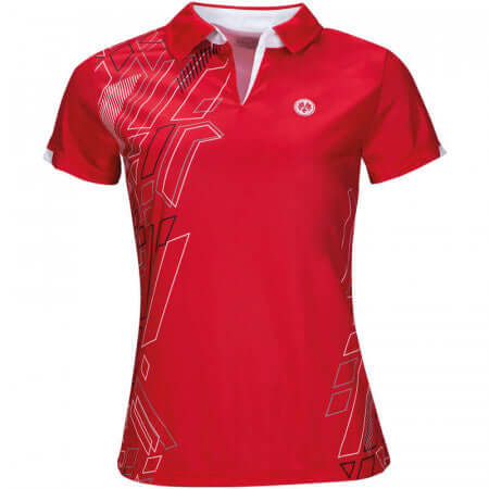 OLIVER Polo Shirt Bilbao Rot - Damen