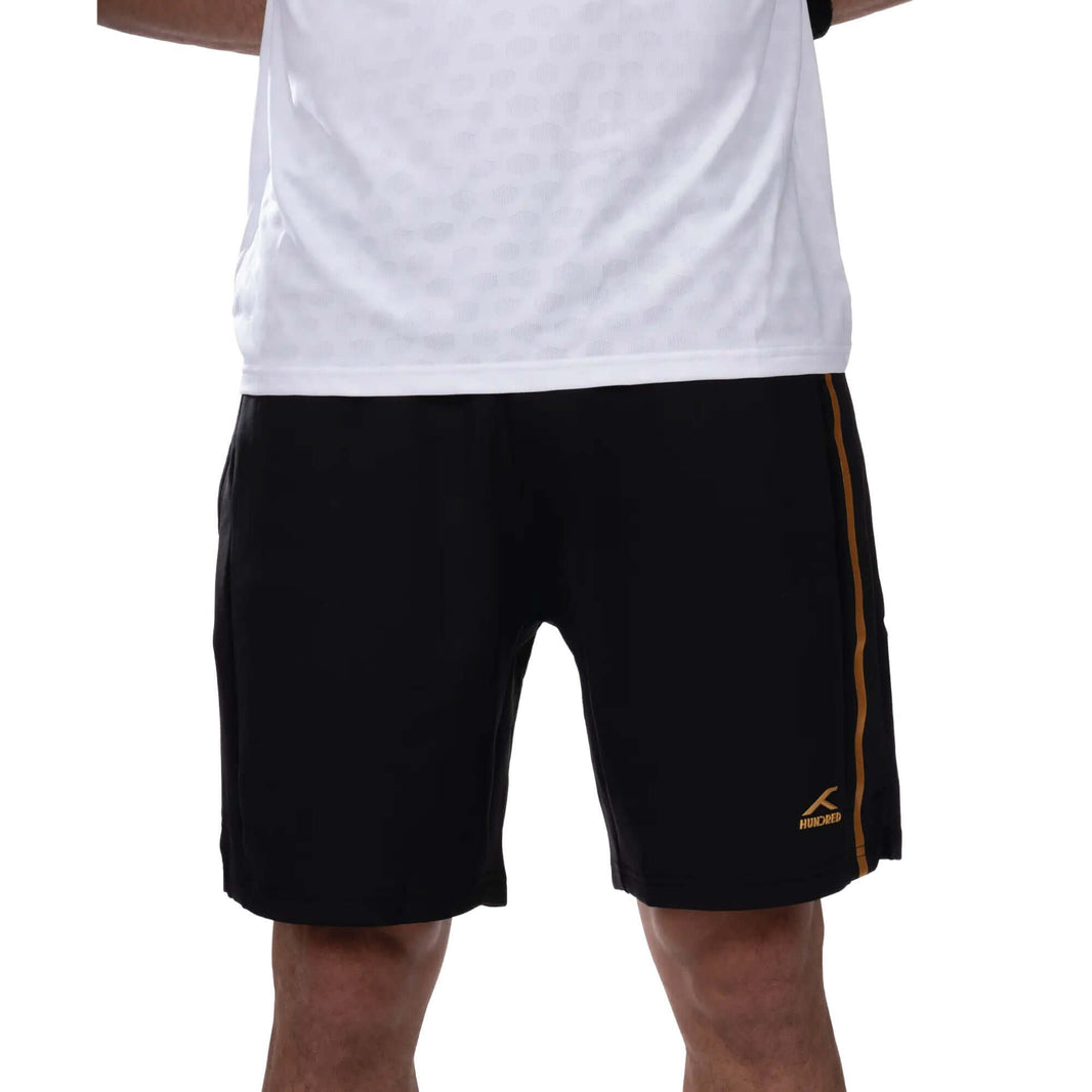 Hundred Badminton Short Schwarz