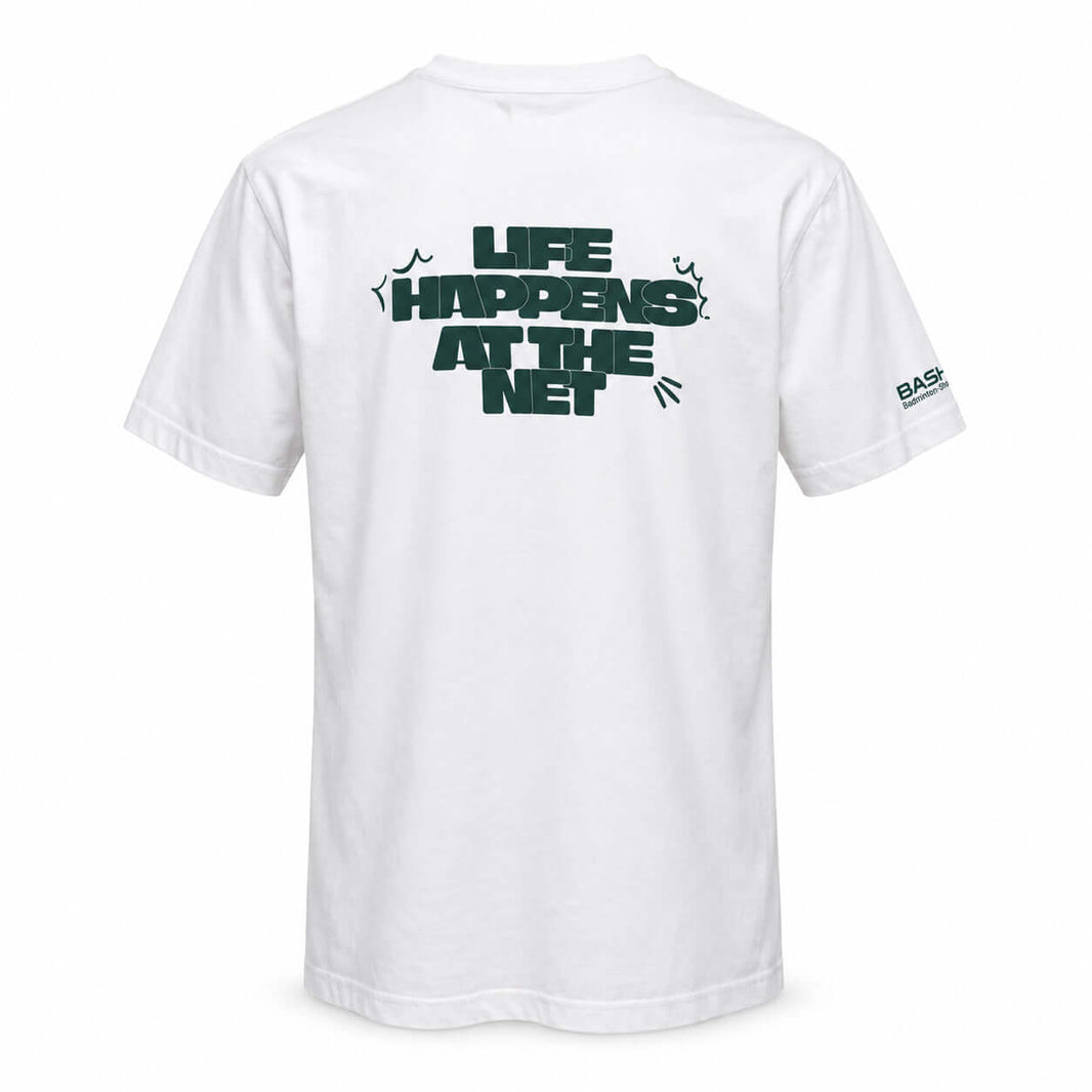 Life Happens at the Net – Herren T-Shirt